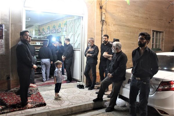 مراسم بزرگداشت چهلم شهید «محمد خاکی» و فرزندش در قم