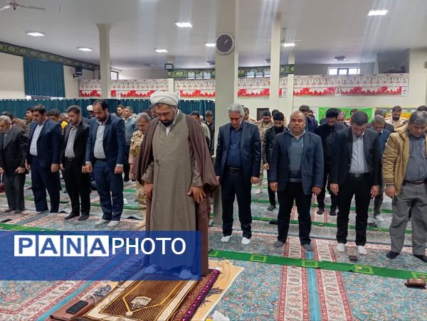 مراسم نماز جمعه شهرستان خداآفرین