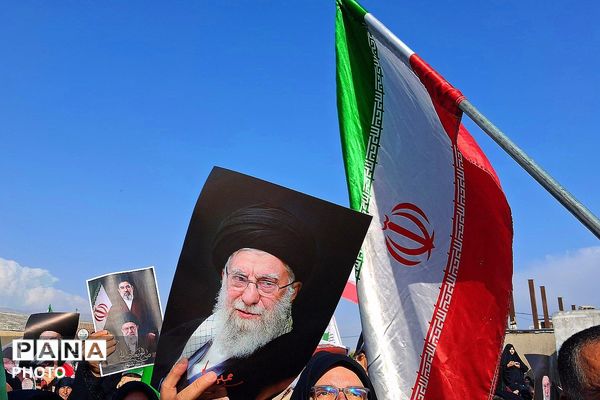 تجمع بزرگ مردمی بیعت با سومین رهبر انقلاب امام آیت‌الله سید مجتبی خامنه‌ای در شهرستان باشت