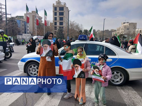 راهپیمایی با شکوه چهل و هفتمین سالگرد پیروزی انقلاب اسلامی در مشهد مقدس 