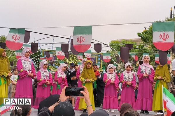 همایش مادر و دختری جان فدا در بهارستان دو