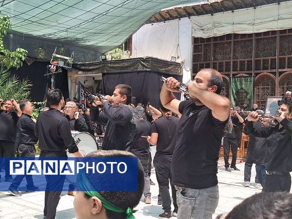 عاشورای حسینی در انگورستان ملک اصفهان