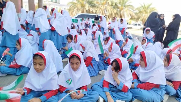 زنگ آغاز سال تحصیلی در مدرسه علقمه شاهد شهرستان قلعه‌گنج
