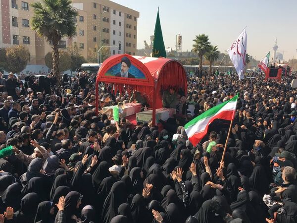 اجتماع بزرگ عزاداران حضرت زهرا(س) همزمان با تشییع شهیدان گمنام دفاع مقدس