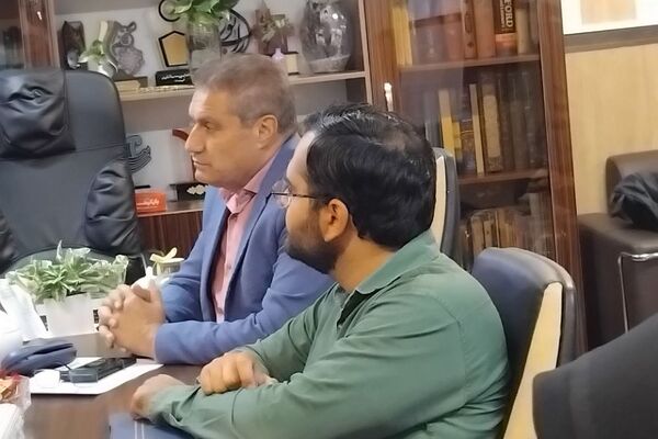 جلسه انتصاب مسئول جدید انجمن اسلامی در ری یک
