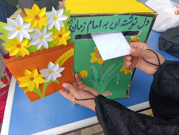 جشن نیمه شعبان در دبستان خدیجه کبری ابرکوه