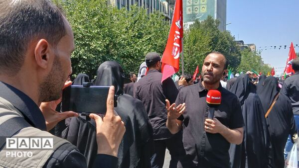 طوفان حضور در قلب پایتخت ایران