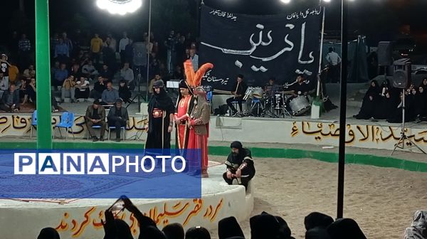 اجرای تعزیه شهادت حضرت علی اکبر(ع)