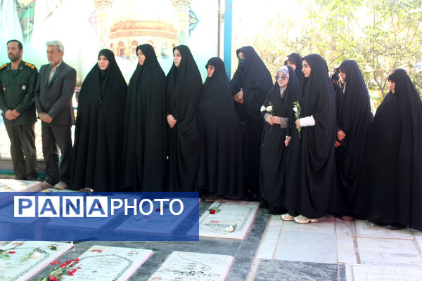 تجدید میثاق جودوکاران قم با شهدا