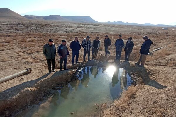 بازدید از قنات روستای پیشی دره جهت لایروبی