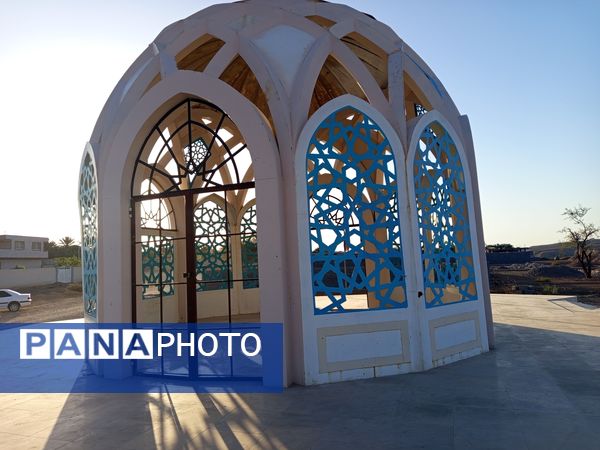 عید سعید فطر در جوار شهدای گمنام بخش احمدی 