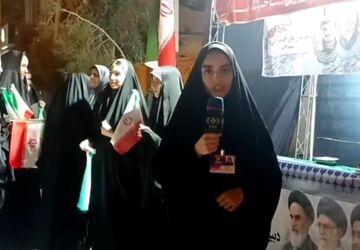 خدمت رسانی موکب دبیرستان دارالزهرا(س) قم