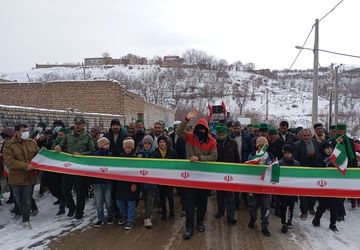 راهپیمایی یوم الله ۲۲ بهمن ماه در شهر بار