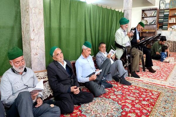 مراسم روز عرفه در مسجد جامع شهر بار 