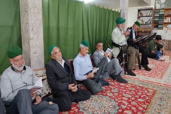 مراسم روز عرفه در مسجد جامع شهر بار 