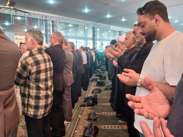 نماز عید فطر در فریدونکنار