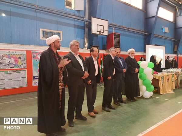 نمایش همبستگی دختران ورزشکار جعفرآباد در جشن بزرگ غدیر