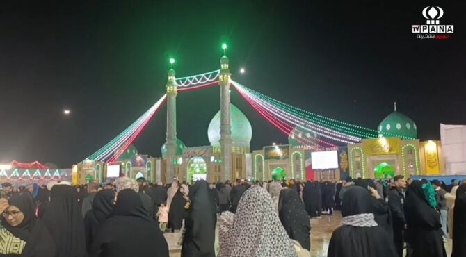 جشن باشکوه ولادت امام زمان (عج) در قم 