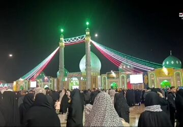جشن باشکوه ولادت امام زمان (عج) در قم 
