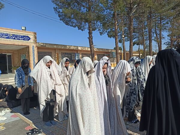 برگزاری نماز باران در شهرستان کاشمر
