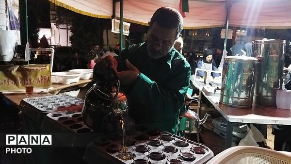 چایخانه هیئت فاطمه الزهرا در دویست و شانزدهمین شب از اجتماعات مردمی نیشابور 