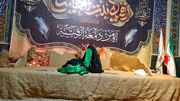 مراسم شهادت حضرت رقیه(س) در نیشابور
