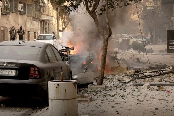 اداره بهداشت حلب سوریه: حمله قسد ۲۴ کشته و ۱۲۹ زخمی برجای گذاشته است