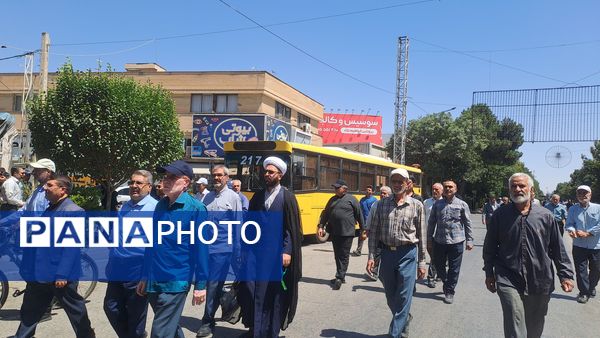 دومین راهپیمایی جمعه خشم در نیشابور 