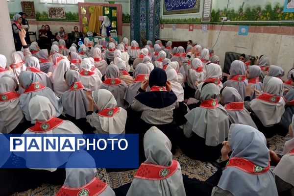 جشن نیمه شعبان در دبستان شهید آقچه‌‍‌لو رباط‌کریم