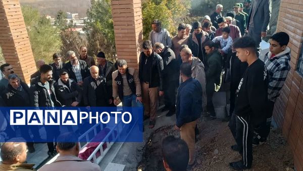تشییع مادر شهید روستای یاسه چای با حضور گسترده مردم