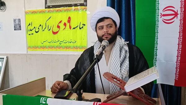 برگزاری باشکوه مراسم حماسه ۹ دی در مصلای مسجد کوهنانی