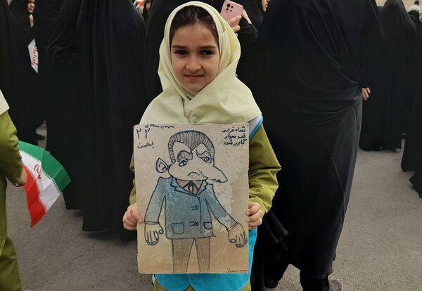 راهپیمایی مردم جعفرآباد قم در جشن سالگرد پیروزی انقلاب