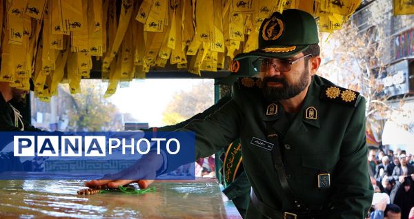 بدرقه باشکوه شهدای گمنام در کرمانشاه