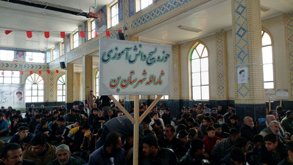 حضور دانش‌آموزان دبیرستان نمونه شهید سلیمانی بن در «همایش اقتدار بسیج» 