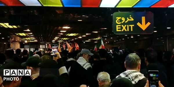 ثبت آخرین نگاه‌ها در میان هیاهوی اشک و دعا 