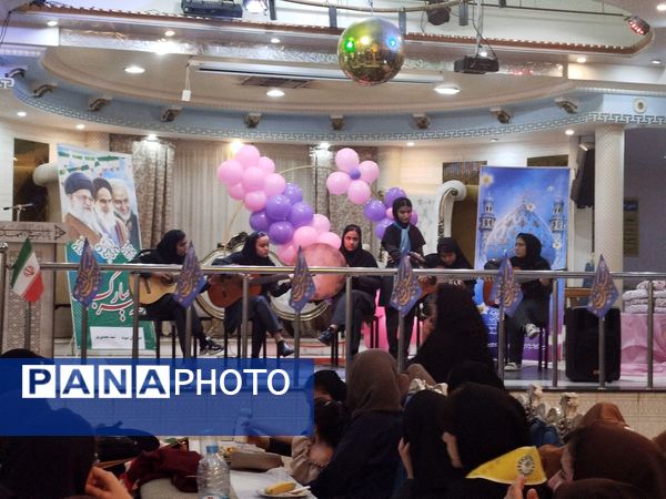 جشن نیمه شعبان و دهه فجر در خلیل آباد 