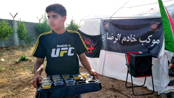 مراسم تاسوعای حسینی در شهرستان مارگون 