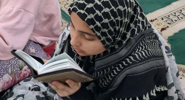 اعتکاف دانش‌آموزان مسجد اوغان