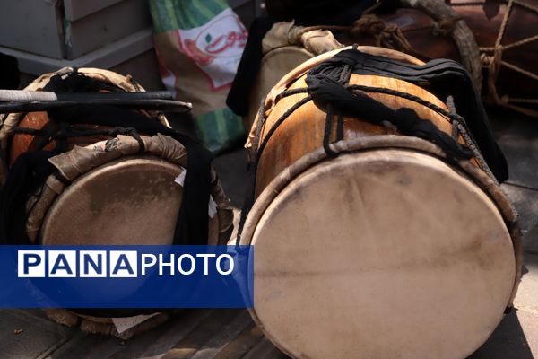 برپایی دسته عزاداری اداره‌کل آموزش و پرورش شهر تهران 