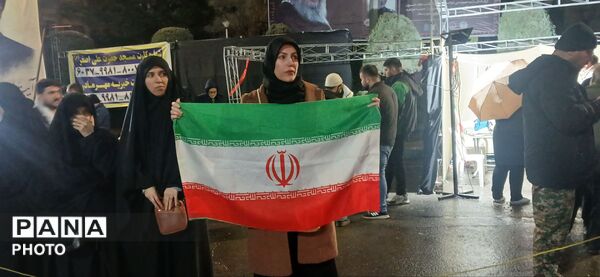 تجمع پرشور مردم ساوجبلاغ برای شکست رژیم صهیونی 