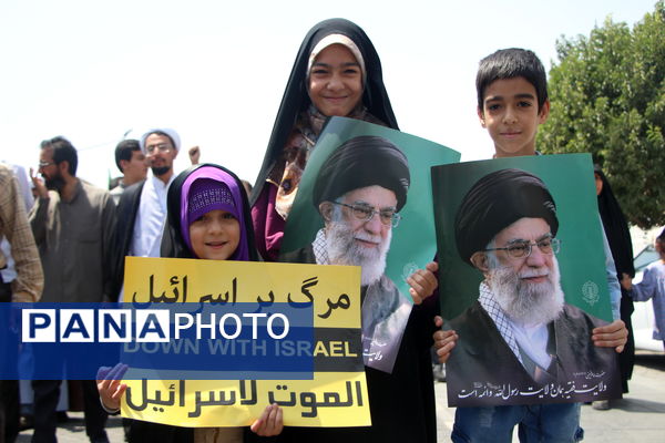 خروش یزدی‌ها برای انتقام از رژیم صهیونیستی