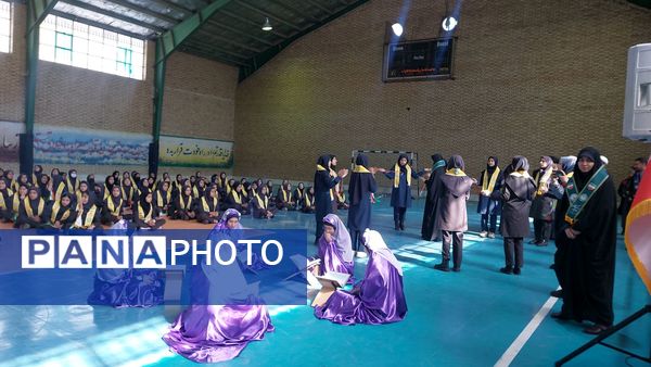 اجرای مانور همایش یاوران انقلاب در منطقه پردیس 