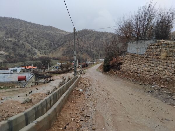 چشم‌انداز میانکوه در باران