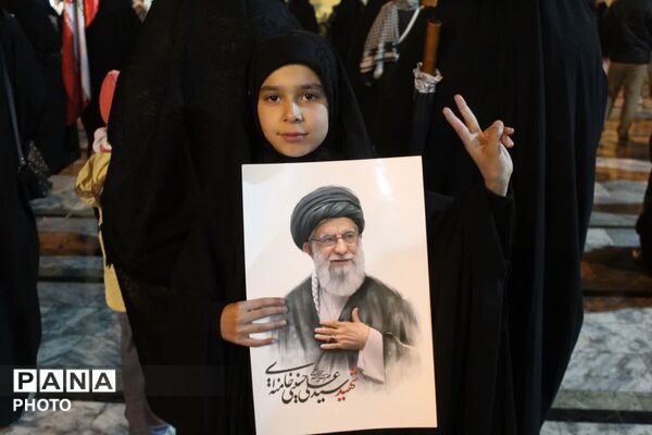احیا در اولین شب قدر و هشتمین شب مراسم شهادت قائد امت آیت الله خامنه ای 