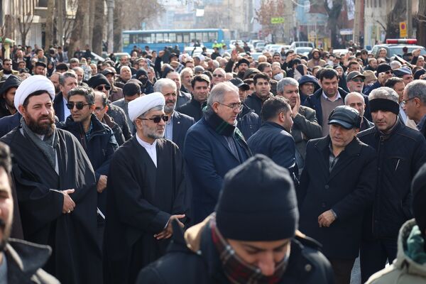 تجمع مردم ارومیه در محکومیت اغتشاشگران