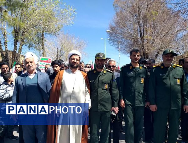 راهپیمایی روز قدس در شهرستان کوهپایه 