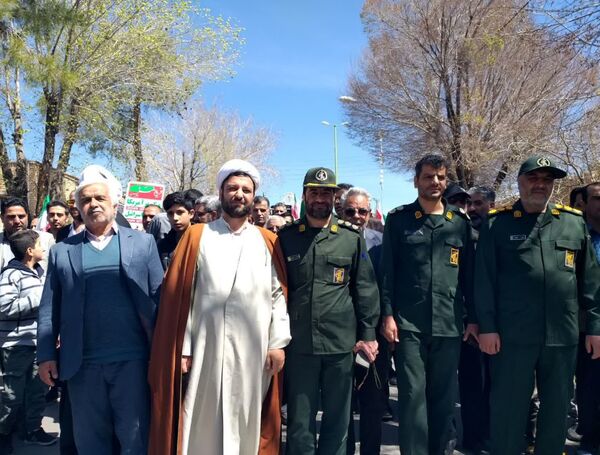 راهپیمایی روز قدس در شهرستان کوهپایه 