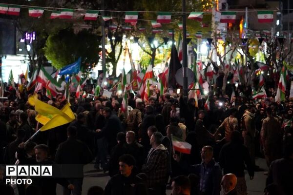 حماسه اقتدار و ایستادگی فردیسی‌ها در صد و سی‌امین اجتماع شبانه