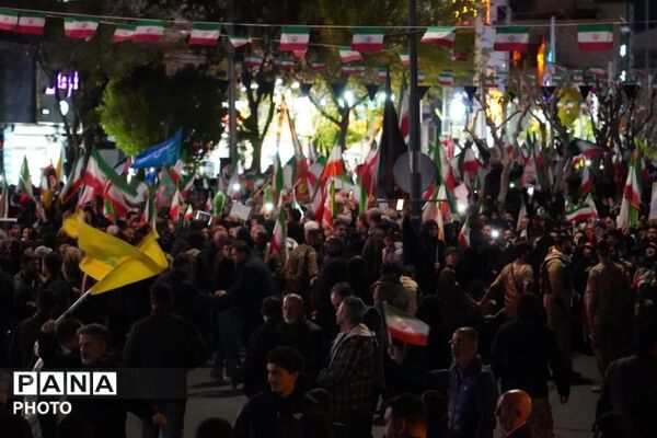 حماسه اقتدار و ایستادگی فردیسی‌ها در صد و سی‌امین اجتماع شبانه