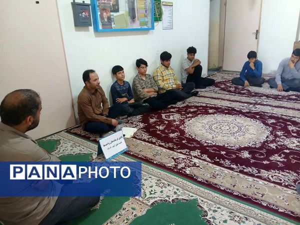 جلسه فرماندهان واحدهای بسیج مدارس شهرستان خلیل‌آباد 